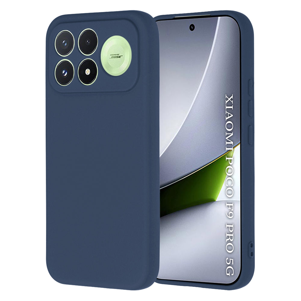 Etui do Xiaomi Poco F9 Pro, Techsuit, SoftFlex, granatowy