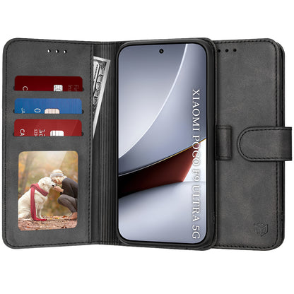 Etui do Xiaomi Poco F9 Ultra, Techsuit, Diary Book, czarne