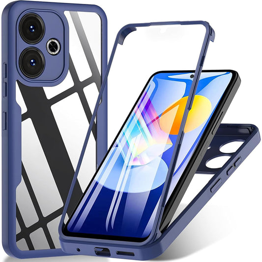 Etui na Xiaomi Poco M6 4G / Redmi 13, Techsuit, ColorVerse 360, Niebieskie