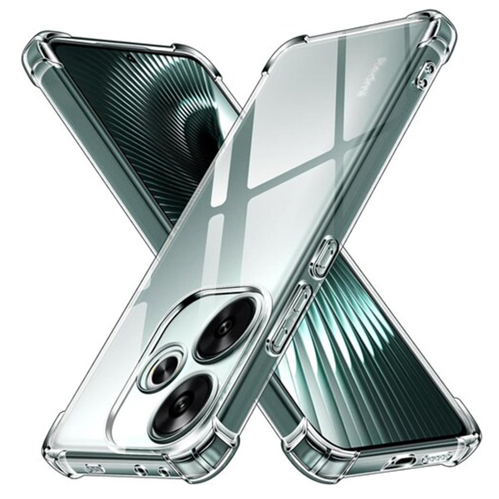 Case for Xiaomi Poco M6 4G / Redmi 13, Techsuit, Shockproof Clear, Transparent