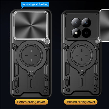 Etui na Xiaomi Poco M8 Pro / Redmi Note 15 Pro+ 5G, Techsuit, CamGuard Pro, Fioletowy