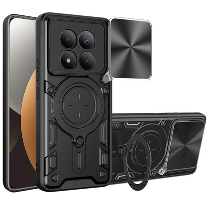 Etui na Xiaomi Poco M8 Pro / Redmi Note 15 Pro+ 5G, Techsuit, CamGuard Pro, Czarne