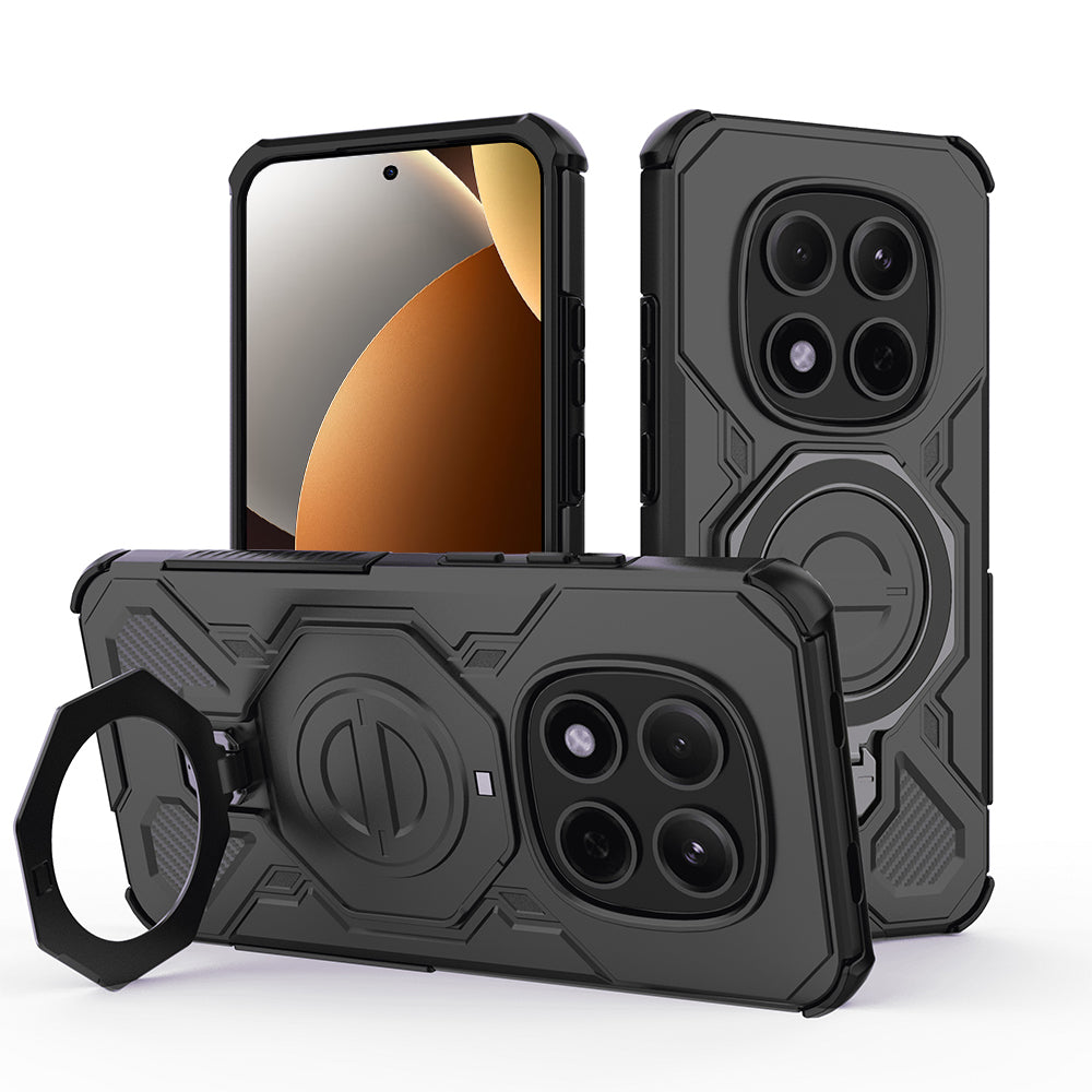 Etui na Xiaomi Poco M8 Pro / Redmi Note 15 Pro+ 5G, Techsuit, Carbon Shield Pro, Czarne