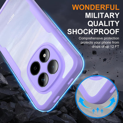 Etui na Xiaomi Poco M8 Pro / Redmi Note 15 Pro+ 5G, Techsuit, ColorVerse 360, Fioletowy