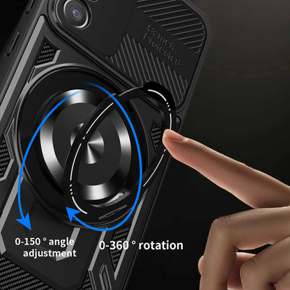 Case for Xiaomi Poco M8 Pro / Redmi Note 15 Pro+ 5G, Techsuit, RuggedCam, Purple