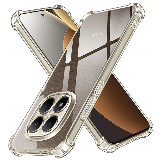Etui na Xiaomi Poco M8 Pro / Redmi Note 15 Pro+ 5G, Techsuit, Shockproof Clear, Przezroczyste