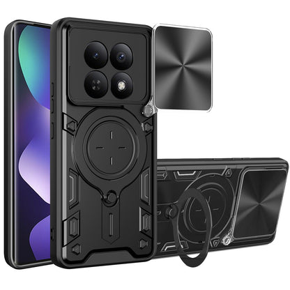 Etui na Xiaomi Poco M8 / Redmi Note 15 5G / Note 15 4G, Techsuit, CamGuard Pro, Czarne