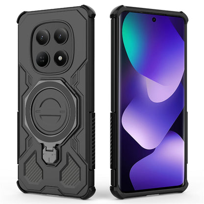 Etui na Xiaomi Poco M8 / Redmi Note 15 5G, Techsuit, Carbon Shield Pro, Białe