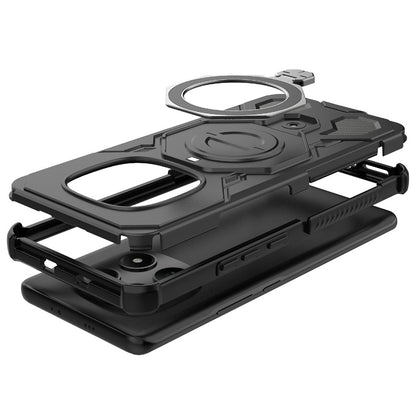 Etui na Xiaomi Poco M8 / Redmi Note 15 5G, Techsuit, Carbon Shield Pro, Białe
