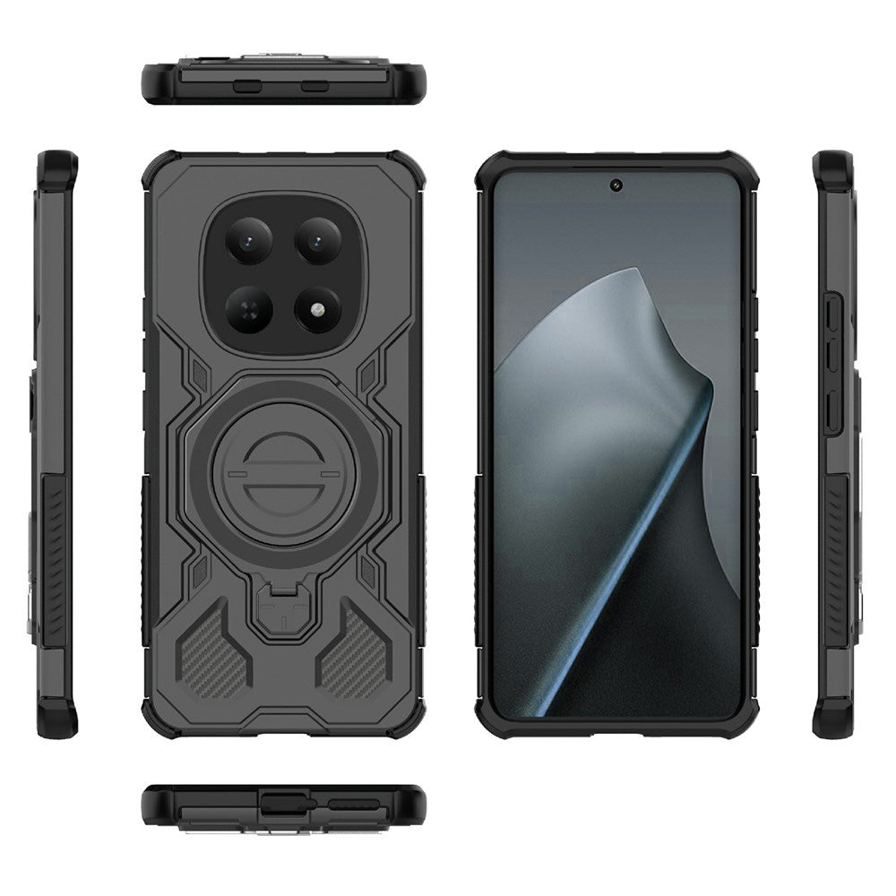 Etui na Xiaomi Poco M8 / Redmi Note 15 5G, Techsuit, Carbon Shield Pro, Białe