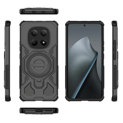 Etui na Xiaomi Poco M8 / Redmi Note 15 5G, Techsuit, Carbon Shield Pro, Białe