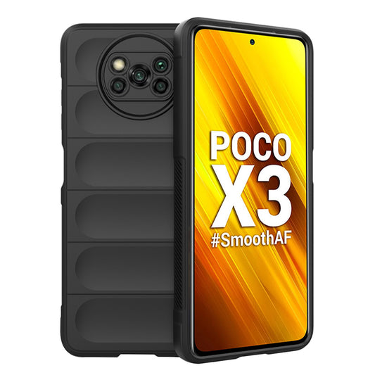 Etui na Xiaomi Poco X3 Pro / X3 NFC / X3, Techsuit, Magic Shield, czarne