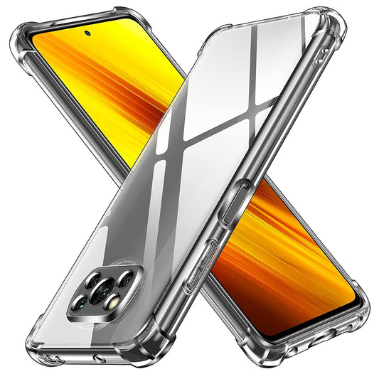 Etui na Xiaomi Poco X3 Pro / X3 NFC / X3, Techsuit, odporne na wstrząsy, przezroczyste