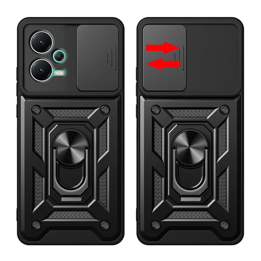 Etui do Xiaomi Poco X5 / Note 12 5G, Techsuit, CamShield, czarne