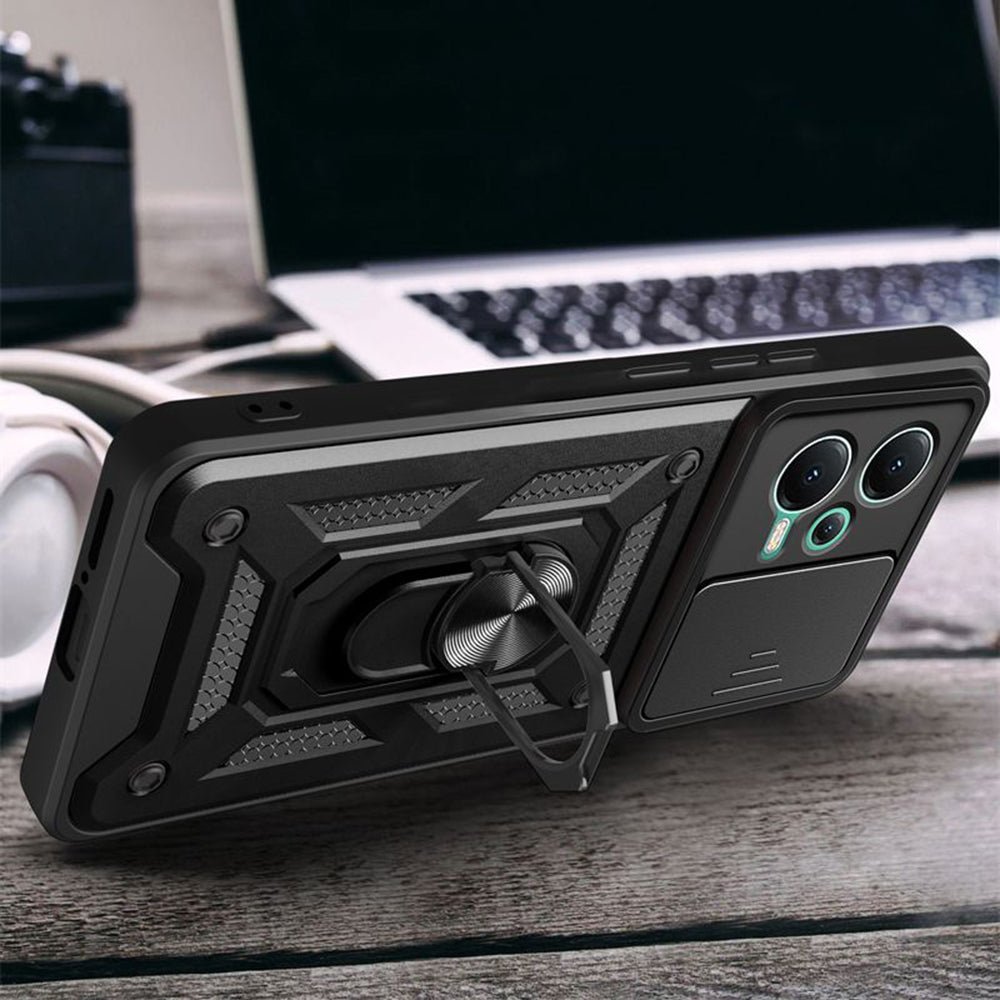 Etui do Xiaomi Poco X5 / Note 12 5G, Techsuit, CamShield, czarne