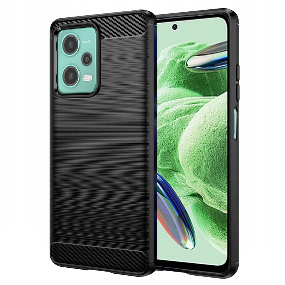 Case for Xiaomi Poco X5 / Note 12 5G, Techsuit, Carbon, Black