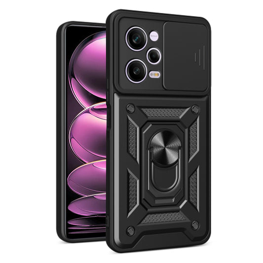 Etui do Xiaomi Poco X5 Pro / Redmi Note 12 Pro 5G, Techsuit, CamShield, czarne