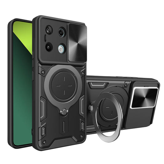 Etui na Xiaomi Poco X6 / Note 13 Pro 5G, Techsuit, CamGuard Pro, czarne