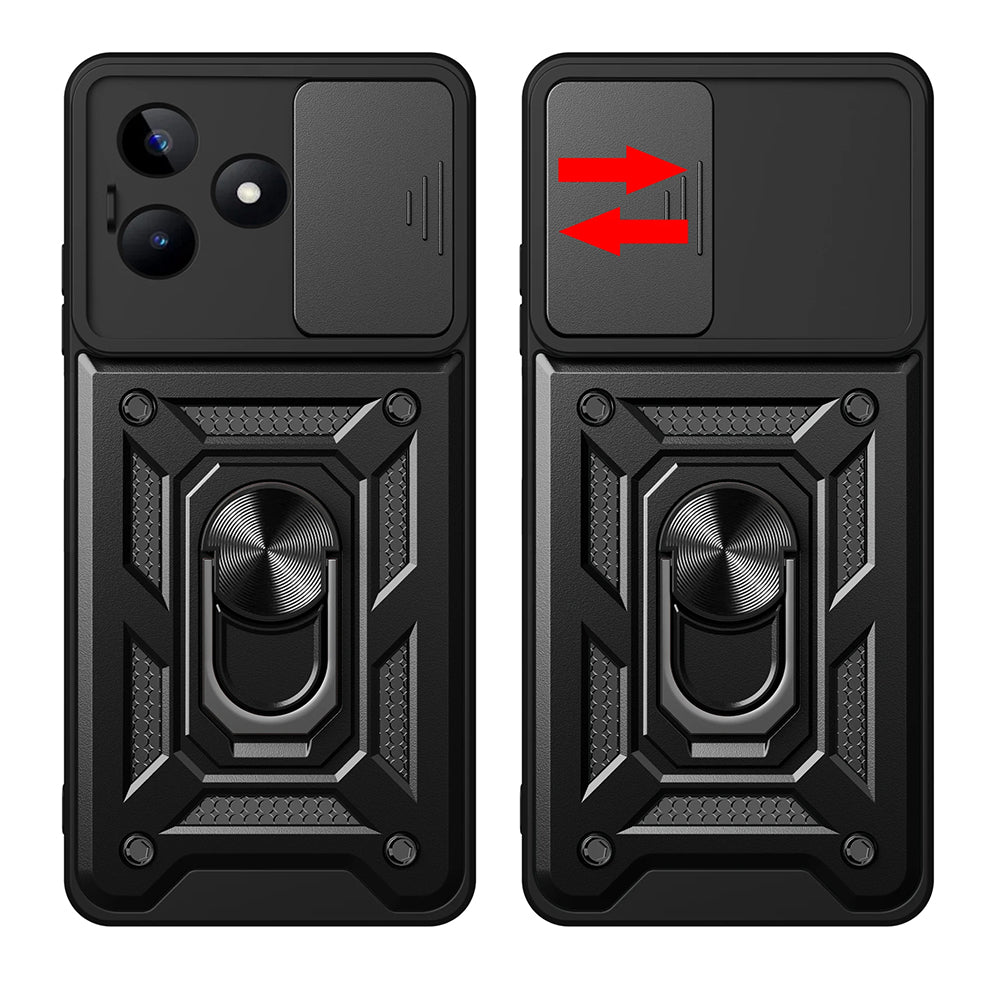 Etui na Xiaomi Poco X6 / Note 13 Pro 5G, Techsuit, CamShield, Czarny