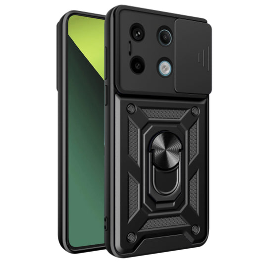 Etui na Xiaomi Poco X6 / Note 13 Pro 5G, Techsuit, CamShield, Czarny