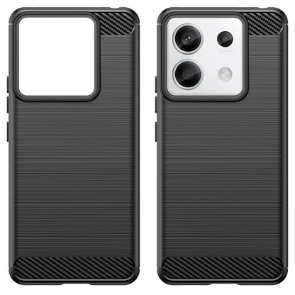 Etui do Xiaomi Poco X6 / Note 13 Pro 5G, Techsuit, Carbon, Czarny