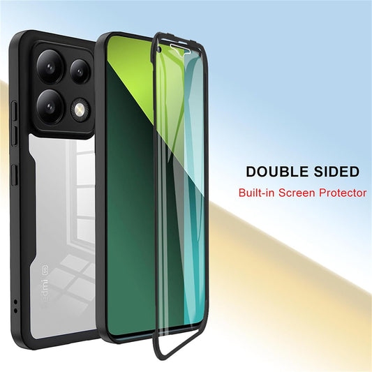 Etui na Xiaomi Poco X6 / Note 13 Pro 5G, Techsuit, ColorVerse 360, Czarny