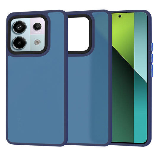 Etui do Xiaomi Poco X6 / Note 13 Pro 5G, Techsuit, HaloFrost, Granatowe