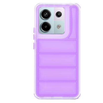 Etui na Xiaomi Poco X6 / Note 13 Pro 5G, Techsuit, Wave Shield, Fioletowe