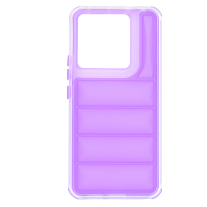 Etui na Xiaomi Poco X6 / Note 13 Pro 5G, Techsuit, Wave Shield, Fioletowe