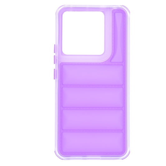 Etui na Xiaomi Poco X6 / Note 13 Pro 5G, Techsuit, Wave Shield, Fioletowe