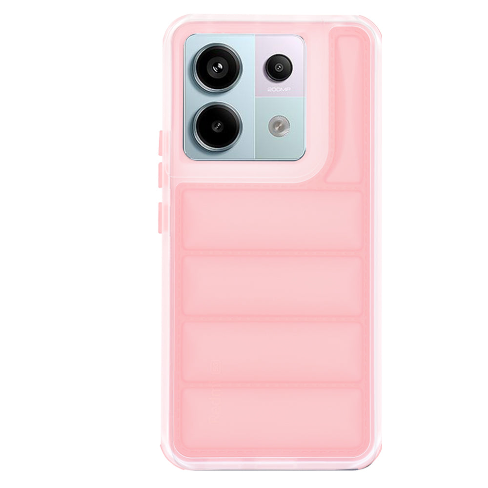 Etui na Xiaomi Poco X6 / Note 13 Pro 5G, Techsuit, Wave Shield, Różowe