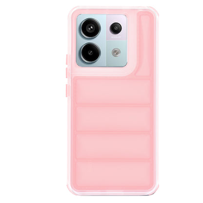 Etui na Xiaomi Poco X6 / Note 13 Pro 5G, Techsuit, Wave Shield, Różowe