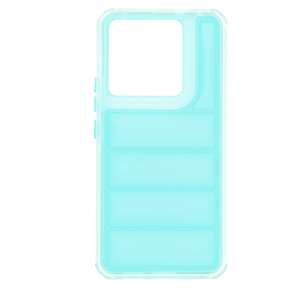Etui do Xiaomi Poco X6 / Note 13 Pro 5G, Techsuit, Wave Shield, Turkusowy
