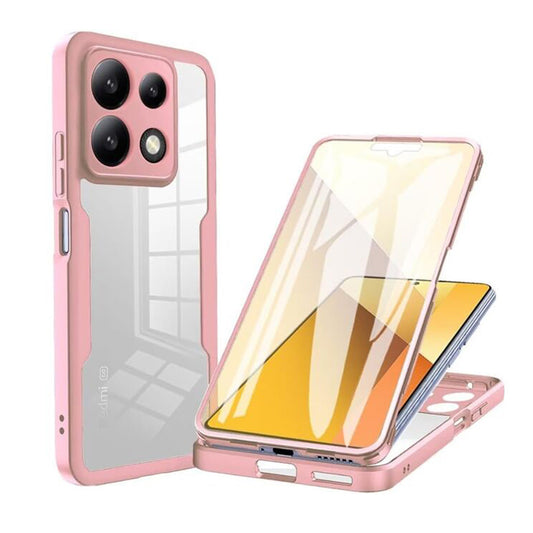 Etui na Xiaomi Poco X6 Pro, Techsuit, ColorVerse 360, Różowe