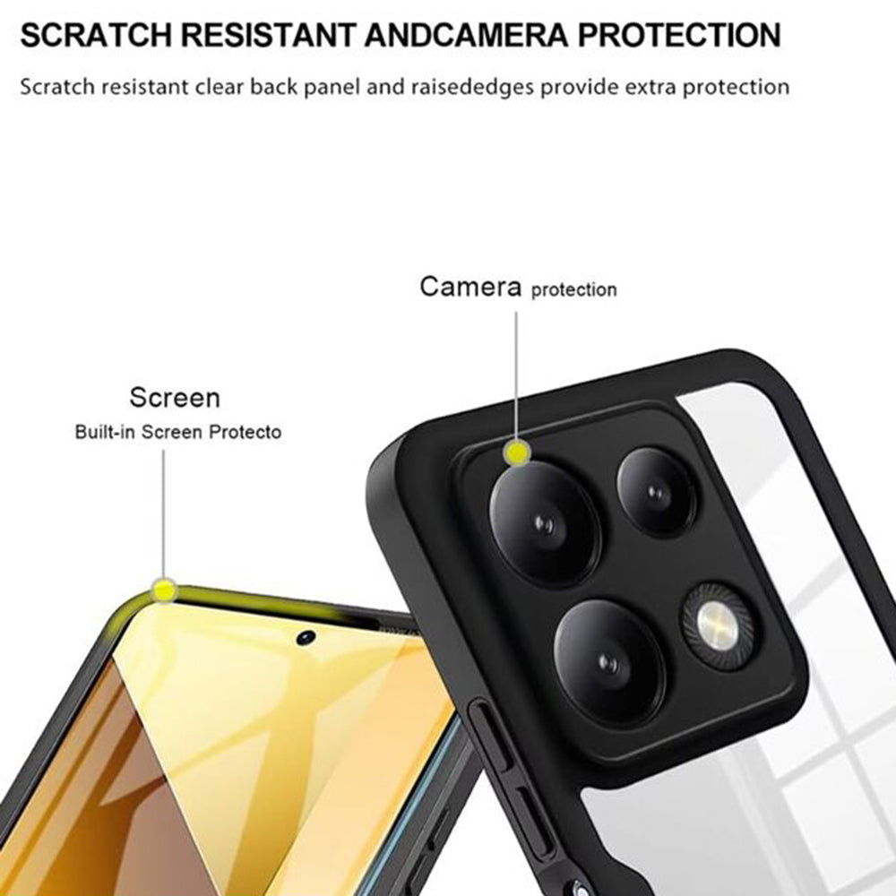Case for Xiaomi Poco X6 Pro, Techsuit, ColorVerse 360, Pink