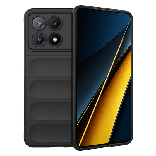 Etui na Xiaomi Poco X6 Pro, Techsuit, Magic Shield, czarne