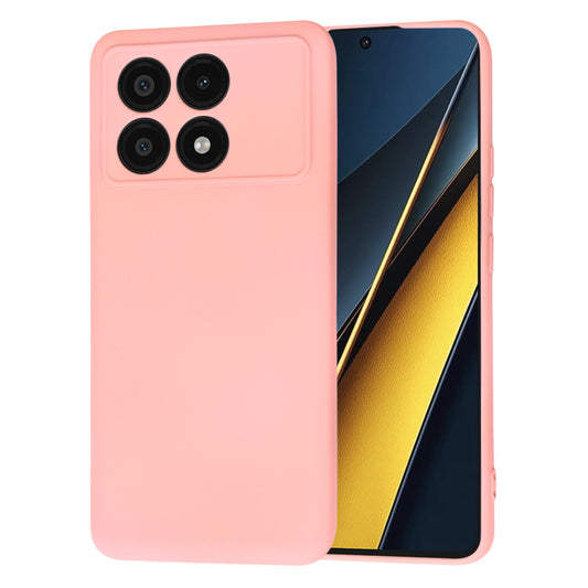 Etui na Xiaomi Poco X6 Pro, Techsuit, SoftFlex, Jasnoróżowy