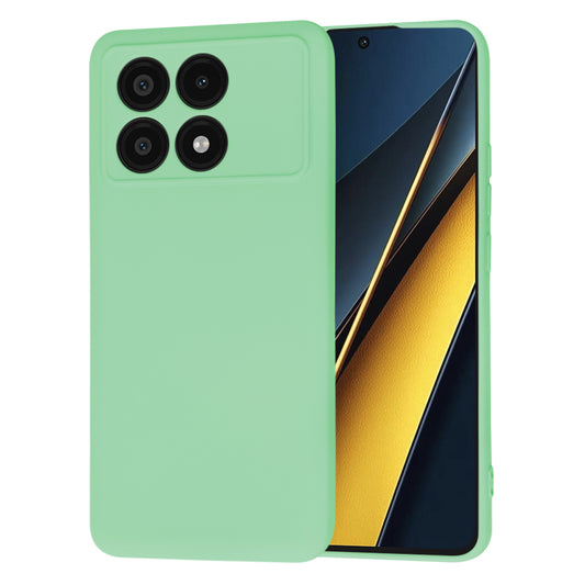 Etui na Xiaomi Poco X6 Pro, Techsuit, SoftFlex, Jasnozielony