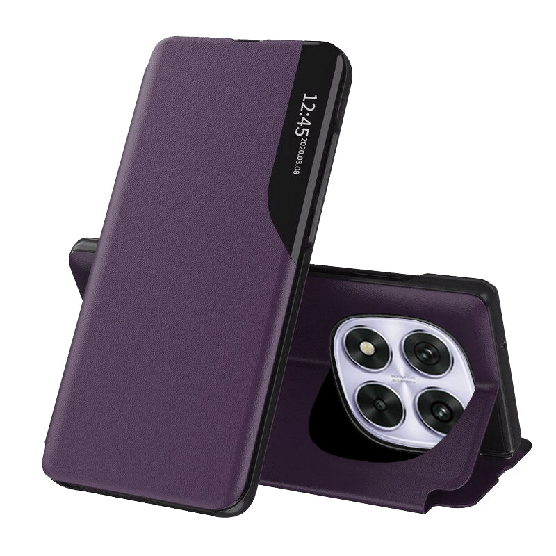 Etui do Xiaomi Poco X7 / Note 14 Pro 5G, Techsuit, eFold, Fioletowy