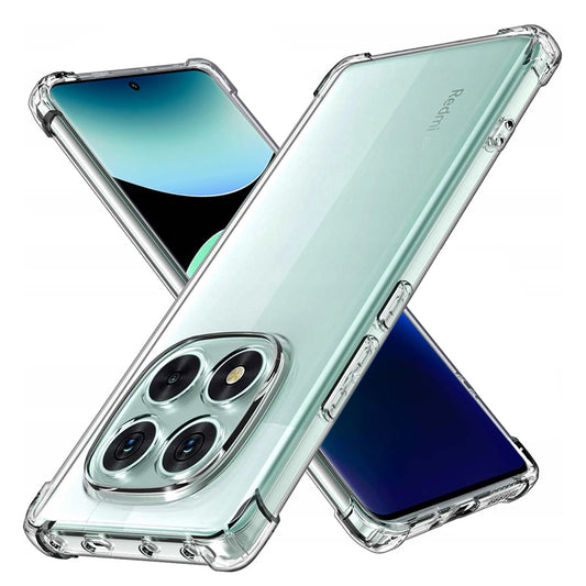 Etui na Xiaomi Poco X7 / Note 14 Pro 5G, Techsuit, odporne na wstrząsy, przezroczyste