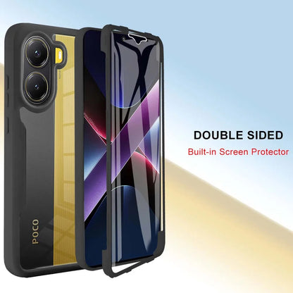 Case for Xiaomi Poco X7 Pro, Techsuit, ColorVerse 360, Blue