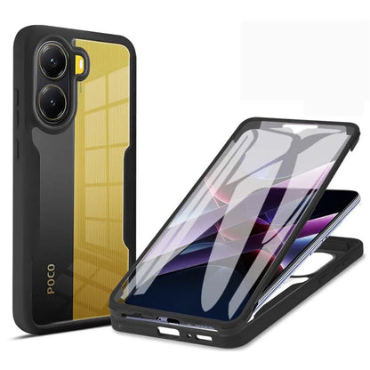 Etui do Xiaomi Poco X7 Pro, Techsuit, ColorVerse 360, czarne