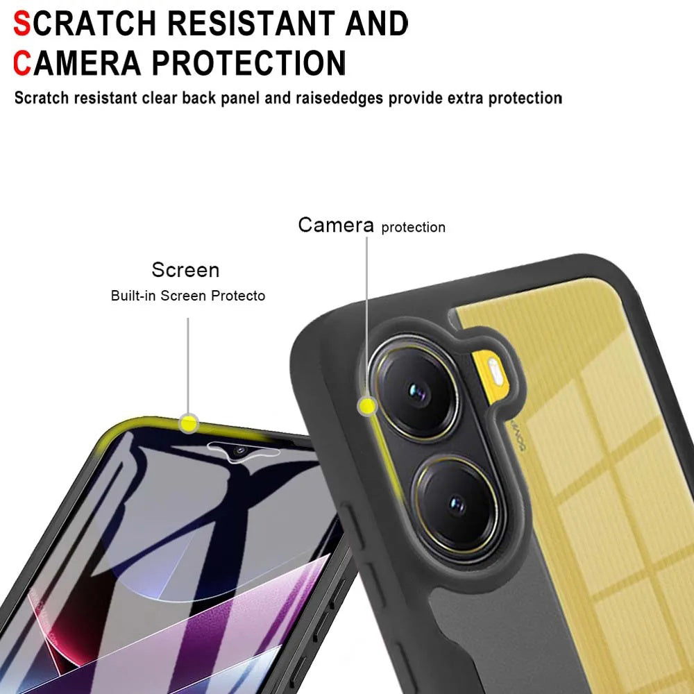 Etui do Xiaomi Poco X7 Pro, Techsuit, ColorVerse 360, czarne