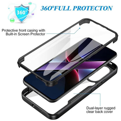 Etui do Xiaomi Poco X7 Pro, Techsuit, ColorVerse 360, czarne
