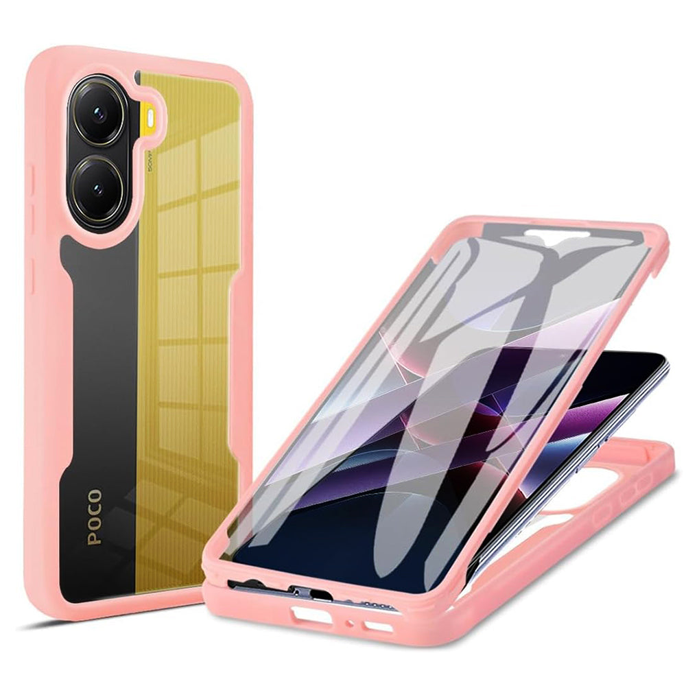Etui na Xiaomi Poco X7 Pro, Techsuit, ColorVerse 360, Różowe