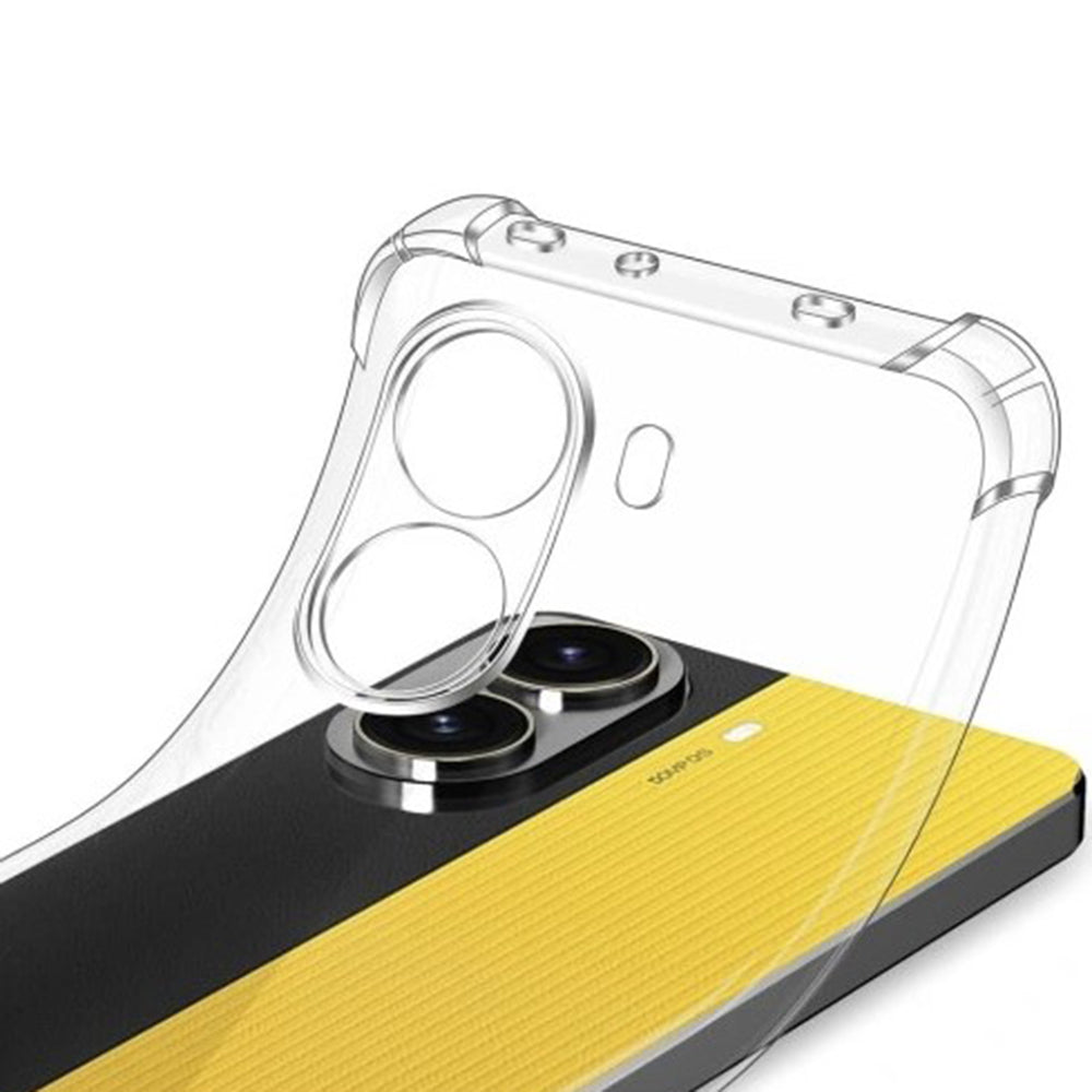 Etui na Xiaomi Poco X7 Pro, Techsuit, Shockproof Clear, Przezroczyste