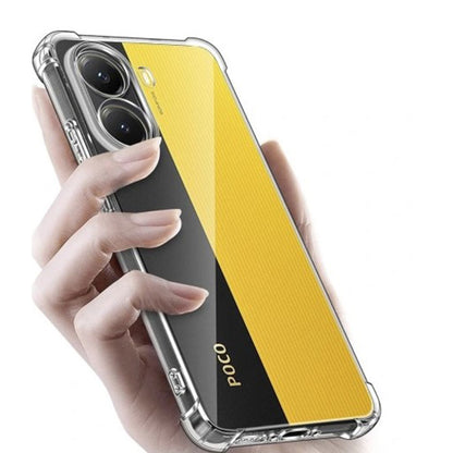 Etui na Xiaomi Poco X7 Pro, Techsuit, Shockproof Clear, Przezroczyste