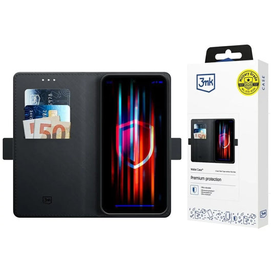 Case for Xiaomi Poco X7 / Redmi Note 14 Pro 5G, 3MK, Wallet, Black