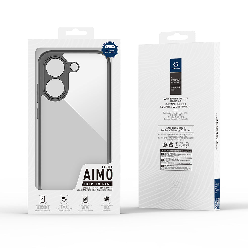 Case for Xiaomi Poco X8 Pro, DUX DUCIS, Aimo, Black