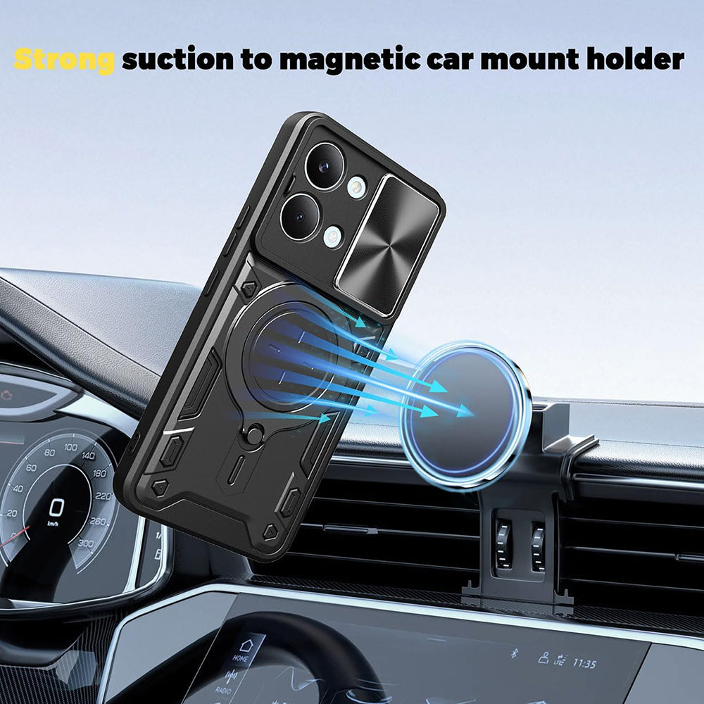 Etui na Xiaomi Poco X8 Pro Max, Techsuit, CamGuard Pro, Czarne